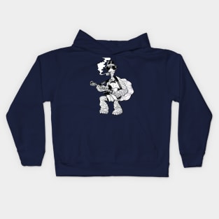 Blues Tortoise Kids Hoodie